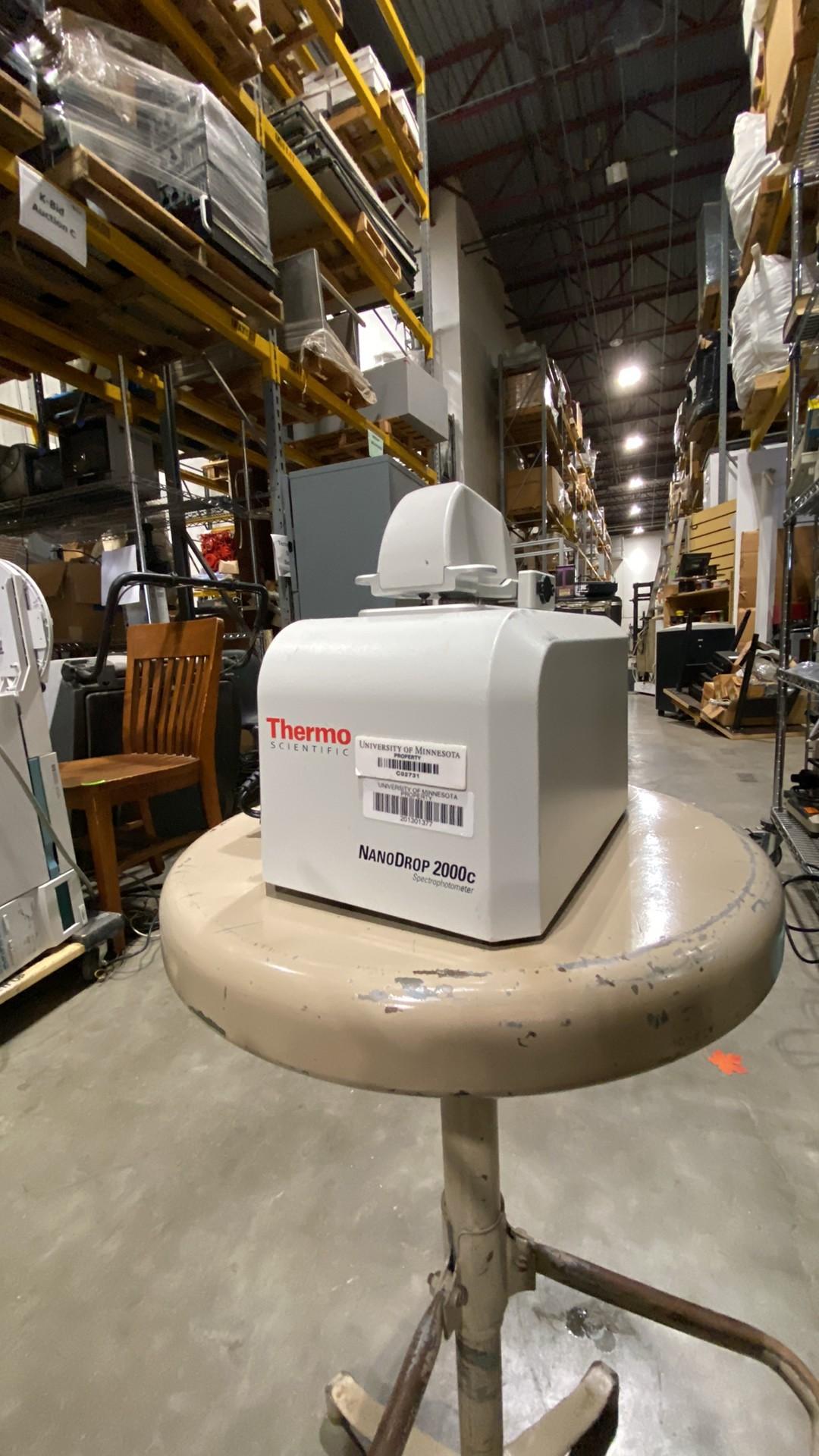 Actual lot photo: Spectrophotometer (628293) Thermo Scientific